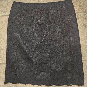 Black Lace Skirt